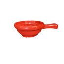 Thunder 10 Oz, 4-5/8" Diameter X 2" Height,, Soup Bowl With 2-1/8" Handle, Pure Red Color, Melamine, Dozen