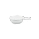 Thunder 10 Oz, 4-5/8" Diameter X 2" Height,, Soup Bowl With 2-1/8" Handle, White Color, Melamine, Dozen