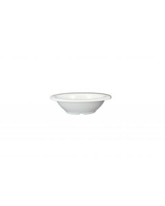 Thunder 4 Oz, 4-3/4" Diameter X 1-3/8" Height, Salad Bowl, White Color, Melamine, Dozen