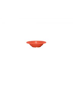 Thunder 8 Oz, 6" Diameter X 1-1/2" Height, Salad Bowl, Orange Color, Melamine, Dozen
