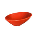 Thunder 12 Oz, 6-1/2" Diameter X 1-7/8" Height (Low Side) & 3-1/4" Height (High Side), Cascade Bowl, Pure Red Color, Melamine, Dozen