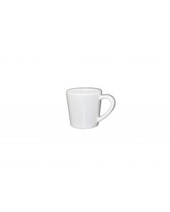 Thunder 7 Oz, 3-1/8" Diameter X 3-1/8" Height, Mug/Cup, White Color, Melamine, Dozen