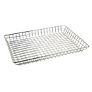Thunder 12" x 18" x 2", Wire Donut Basket, Nickel Plated, Each
