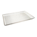 Thunder 16" x 26" x 2", Wire Donut Basket, Nickel Plated, Each