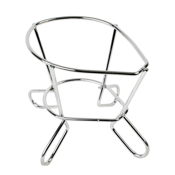 Thunder 8-1/2" x 7-1/4" x 6", Wire Ham Holder, Chrome Plated, Each