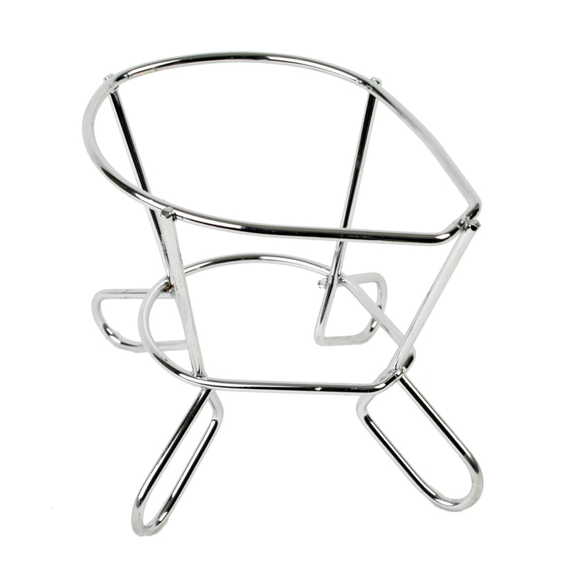 Thunder 8-1/2" x 7-1/4" x 6", Wire Ham Holder, Chrome Plated, Each