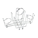 Thunder 9" x 5" x 5-3/4", Sugar Pocket Holder, Chrome Plated Wire, Each