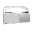 Thunder 16" x 11-1/2" x 3", Half Fold Toilet Seat Cover Dispenser, Metal Chrome,, Each