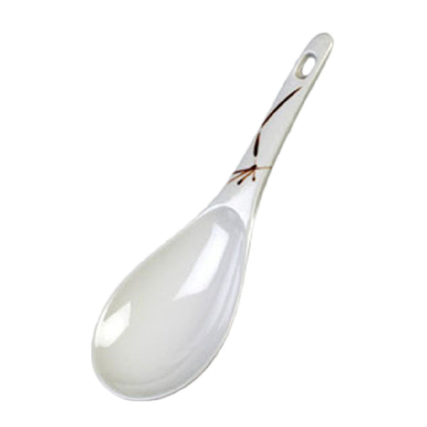 Thunder 1-1/2 Oz, 8-1/4" X 2-3/4", Rice Ladle, Bamboo, Melamine, Dozen
