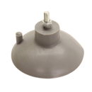 Thunder 3-1/4" Diameter X 2-1/8" Height, Suction Cup Feet, Polyvinyl Chloride, Comes With Nuts And Bolts For Attaching To French Fry Cutter, Pack of 4