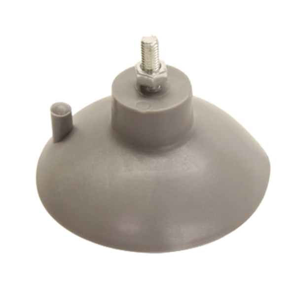 Thunder 3-1/4" Diameter X 2-1/8" Height, Suction Cup Feet, Polyvinyl Chloride, Comes With Nuts And Bolts For Attaching To French Fry Cutter, Pack of 4