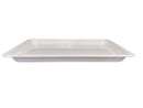 Thunder 1/1, 40mm, 20-3/4" x 12-3/4" x 1-1/2", White Color Heavy-Duty Gastronorm Pan, Melamine, Each