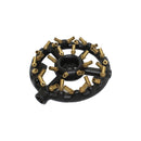 Thunder Jet Burner, 32 nozzles - Propane, Cast Iron Base with Copper Nozzle, Made in Taiwan, 100,000 BTU, Each