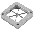 Thunder 6 Wedges, 4-5/8" x 4-5/8" x 3/4", French Fry Cutter Replacement, Aluminum Frame with Stainless Steel Blade, Each