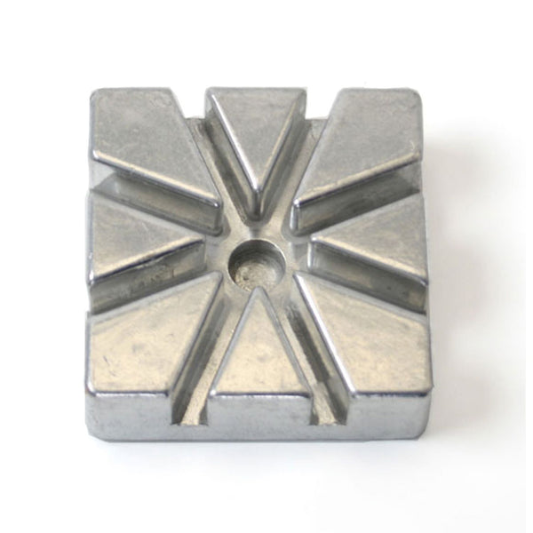 Thunder 8 Wedges Blade, 3" x 3" x 1", Pusher Block For French Fry Cutter Replacement, Aluminum Frame with Stainless Steel Blade, Each