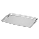 Thunder 11" x 7-1/5" x 1/2", Rectangular Sizzling Platter, Stainless Steel 18/0, Each