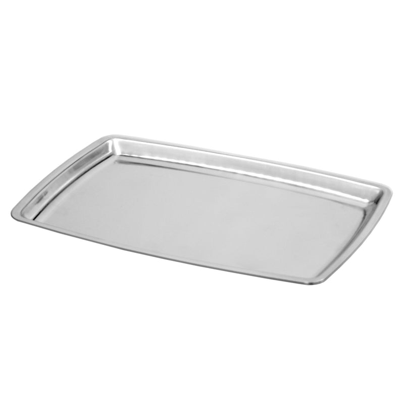 Thunder 11" x 7-1/5" x 1/2", Rectangular Sizzling Platter, Stainless Steel 18/0, Each
