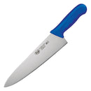 Thunder Chef's Knife, 10" Blade, Blue Polypropylene Handles, German Steel, NSF, Each