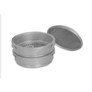 Thunder Aluminum Steamer Without Bottom (Steamer x 2, Lid), 22" Diameter X 21" Height, Heavy-Duty, 3 Piece Set