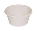 Thunder 4 Oz, 3-3/8" Diameter X 1-5/8" Height, Smooth Ramekin, White Color, Melamine, Dozen