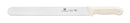 Thunder Roast Beef Slicer, 12" Blade, White Polypropylene Handles, German Steel, NSF, Each