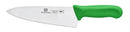 Thunder Chef's Knife, 8" Blade, Green Polypropylene Handles, German Steel, NSF, Each