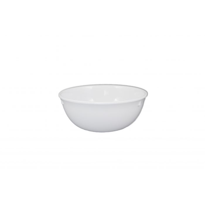 Thunder 15 Oz, 5-1/4" Diameter X 2-1/8" Height, Nappie, White Color, Melamine, Dozen