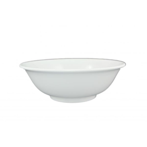 Thunder 96 Oz, 11" Diameter X 3-3/4" Height, Rimless Bowl, White Color, Melamine, Dozen