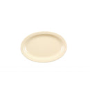 Thunder 9-1/2" X 6-3/4" X7/8", Narrow Rim Platter, Tan Color, Melamine, Dozen