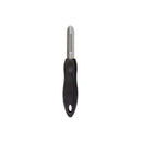 Thunder 7-1/2" x 1-1/4" x 1/2", Peeler, Stainless Steel Double Edge Blade with Black Color Grip, Made in Taiwan, Easy to Clean, Each