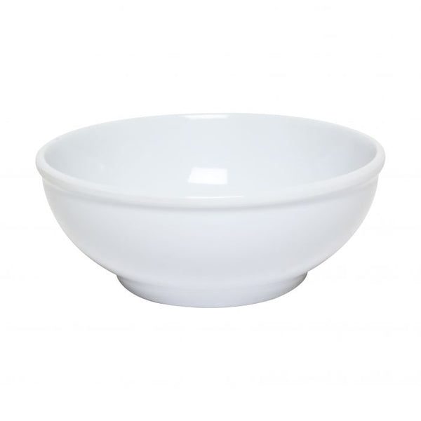 Thunder 88 Oz, 9-1/4" Diameter X 3-7/8" Deep, Pho Noodle Bowl, Imperial White, Melamine, Dozen