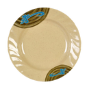 Thunder 10-1/2" Diameter X 1-3/8" Height, Curved Rim Plate, Wei, Melamine, Dozen