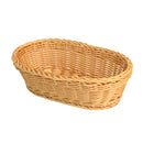 Thunder 11" x 7" x 3-1/2", Oval Hand-Woven Basket, Polypropylene Plus Polyethylene, Each