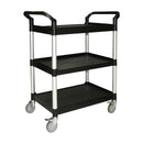 Thunder 40-1/2" X 19-3/4" X 37-7/8", 3-Tier Bus Cart, Each