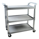 Thunder 40-1/2" X 19-3/4" X 37-7/8", 3-Tier Bus Cart, Each