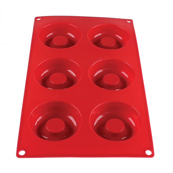 Thunder 2.1 oz, Savarin Baking Mold, 6 Cavities, Silicone, Each