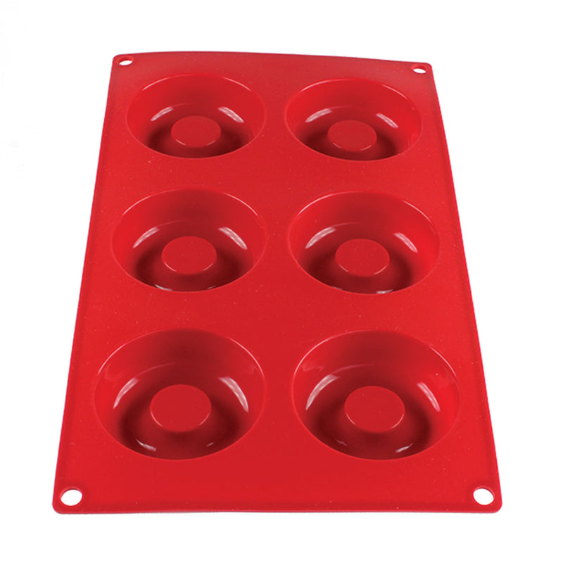 Thunder 2.1 oz, Savarin Baking Mold, 6 Cavities, Silicone, Each
