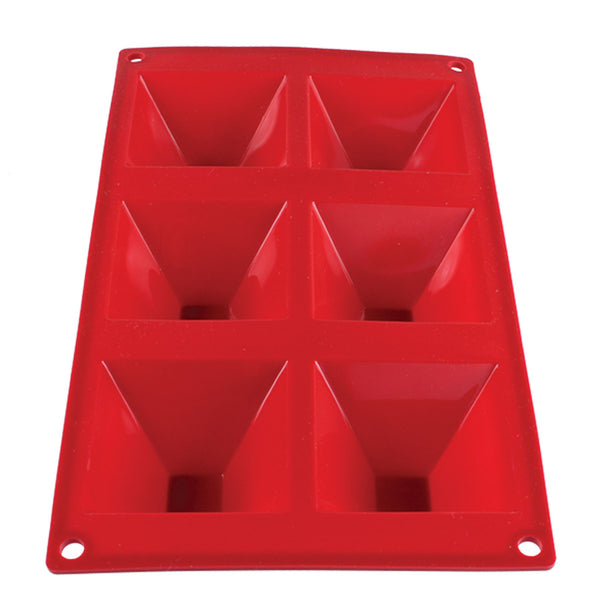 Thunder 3 oz, Pyramid Making Mold, 6 Cavities, Silicone, Each
