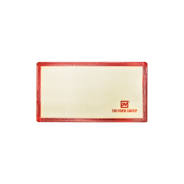Thunder 4-3/4" x 8-3/4", Rectangular Baking Mat fits Eighth Size Sheet Pan, Silicone, Each