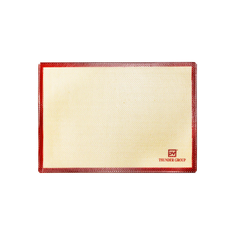 Thunder 11-7/8" x 16-1/2", Rectangular Baking Mat Fits Half Size Sheet Pan, Silicone, Each