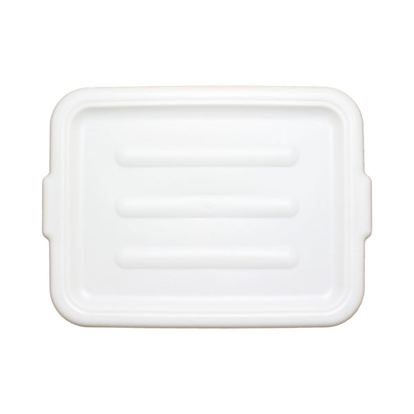 Thunder 21-1/2" x 16" x 1", Lid for PLBT005W & PLBT007W, White Color, High-Density Polyethylene, Freezer Safe, Each