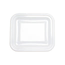 Thunder 14-7/8" x 12-1/2" x 1-1/4", Lid for PLBT002W, White Color, High-Density Polyethylene, Each