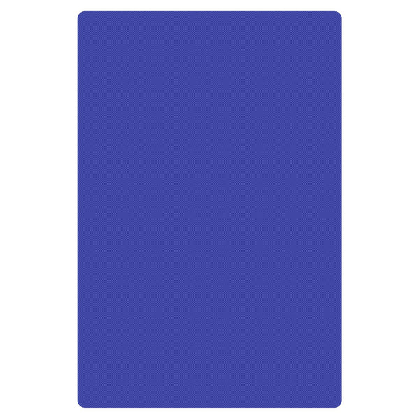 Thunder 18" x 12" x 1/2", Color Coded Cutting Board with Non-Absorbent and Non-Skid Surface, Blue Color, High Density Polyethylene, NSF, Each