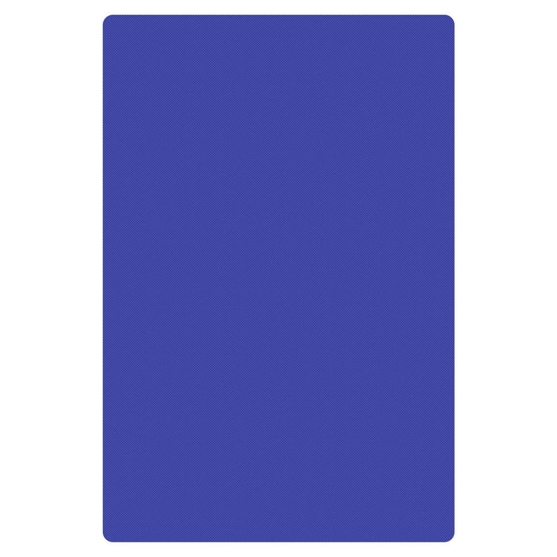 Thunder 18" x 12" x 1/2", Color Coded Cutting Board with Non-Absorbent and Non-Skid Surface, Blue Color, High Density Polyethylene, NSF, Each