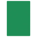 Thunder 20" x 15" x 1/2", Color Coded Cutting Board with Non-Absorbent and Non-Skid Surface, Green Color, High Density Polyethylene, NSF, Each