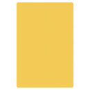 Thunder 20" x 15" x 1/2", Color Coded Cutting Board with Non-Absorbent and Non-Skid Surface, Yellow Color, High Density Polyethylene, NSF, Each