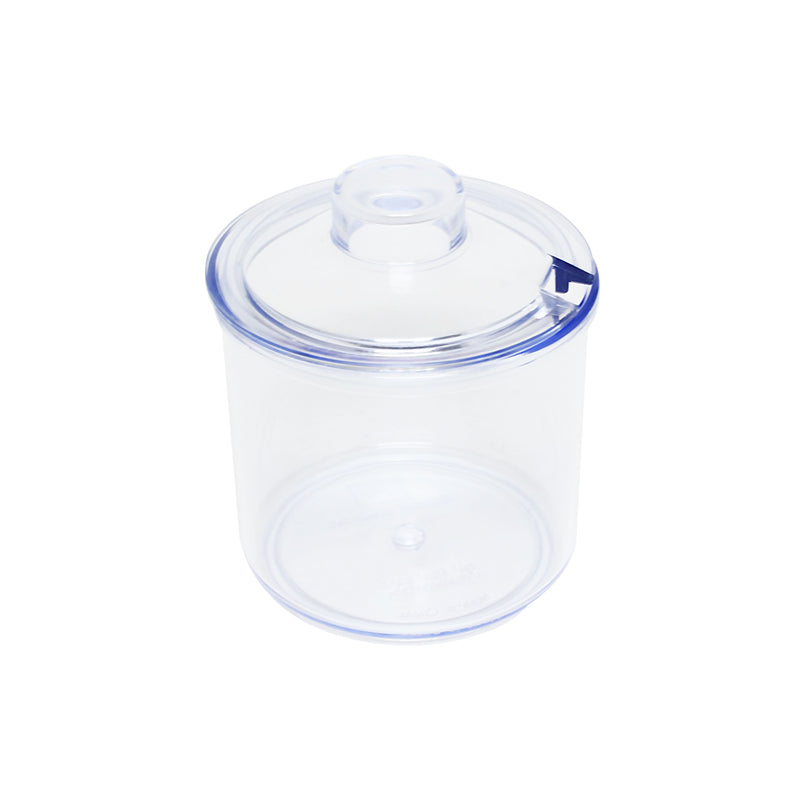 Thunder 7 oz, 3" Diameter x 3-5/8" Height, Condiment Jar, Acrylonitrile Styrene Body and Lid, Each