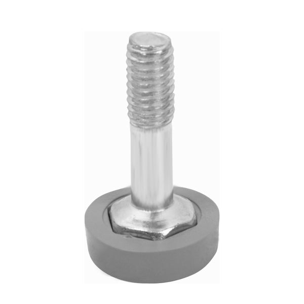 Thunder 1" x 1" x 2", Decorative Leveling Foot, Iron with Polyethylene Foot, 5 Years Limited Warranty, Each