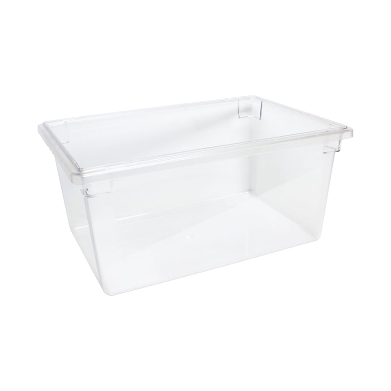 Thunder 12" x 18" x 9", 4.75 Gallon Food Storage Box, Clear Color, Polycarbonate, NSF, Each