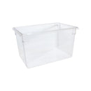Thunder 12" x 18" x 6", 3 Gallon Food Storage Box, Clear Color, Polycarbonate, NSF, Each